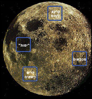 פני השטח של הירח שלנו